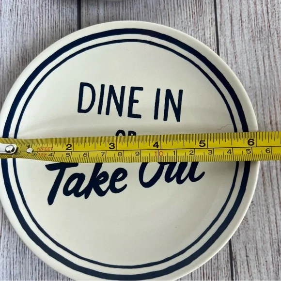 KATE SPADE Lenox All In Good Taste Order’s Up Accent  Plate 6” New - Picture 2 of 6